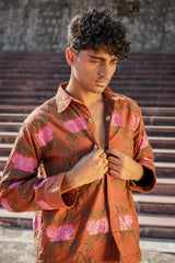 "Gulraiz" Over Shirt