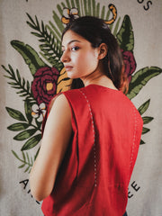 Threadline Linen Top