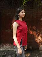 Threadline Linen Top