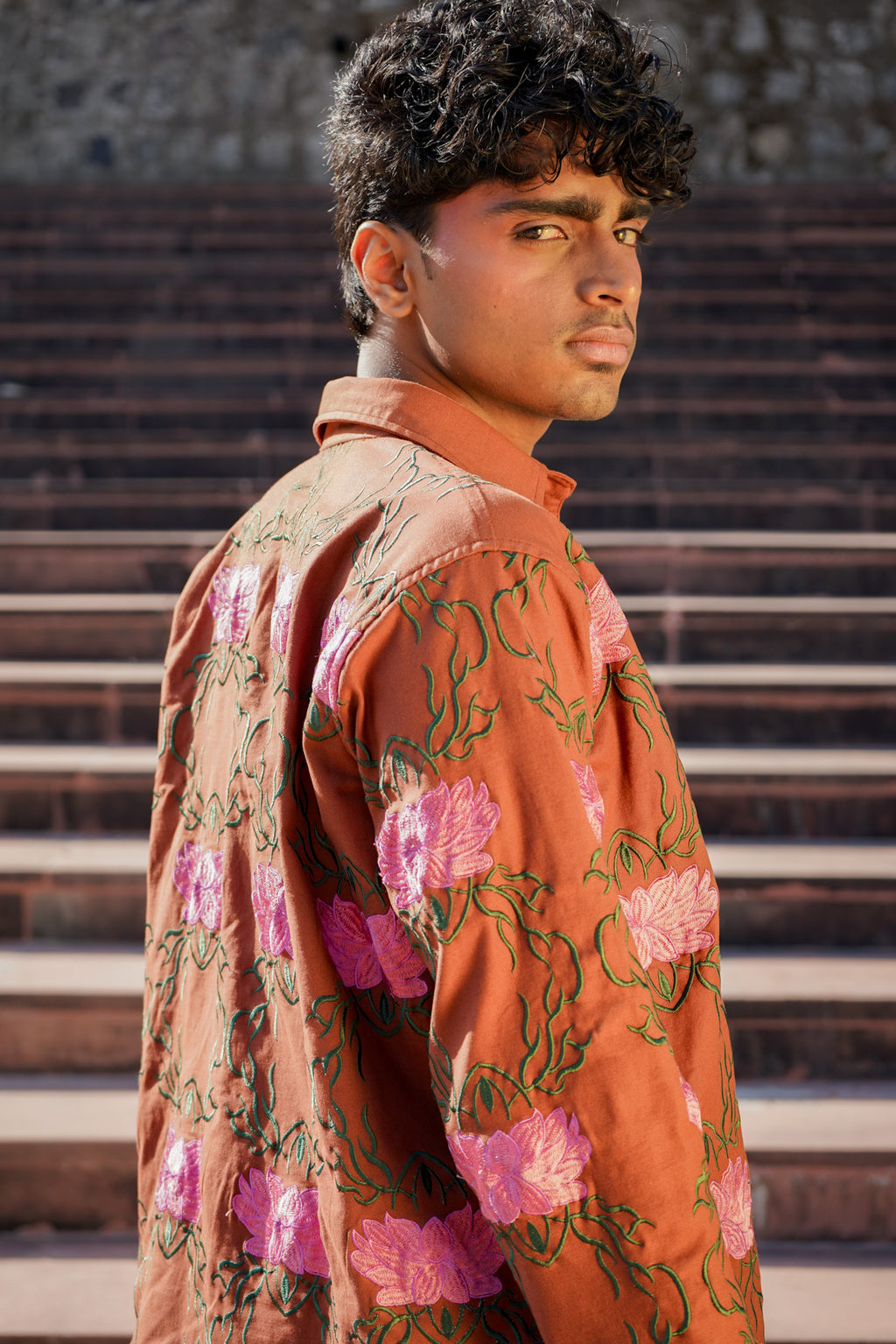 "Gulraiz" Over Shirt