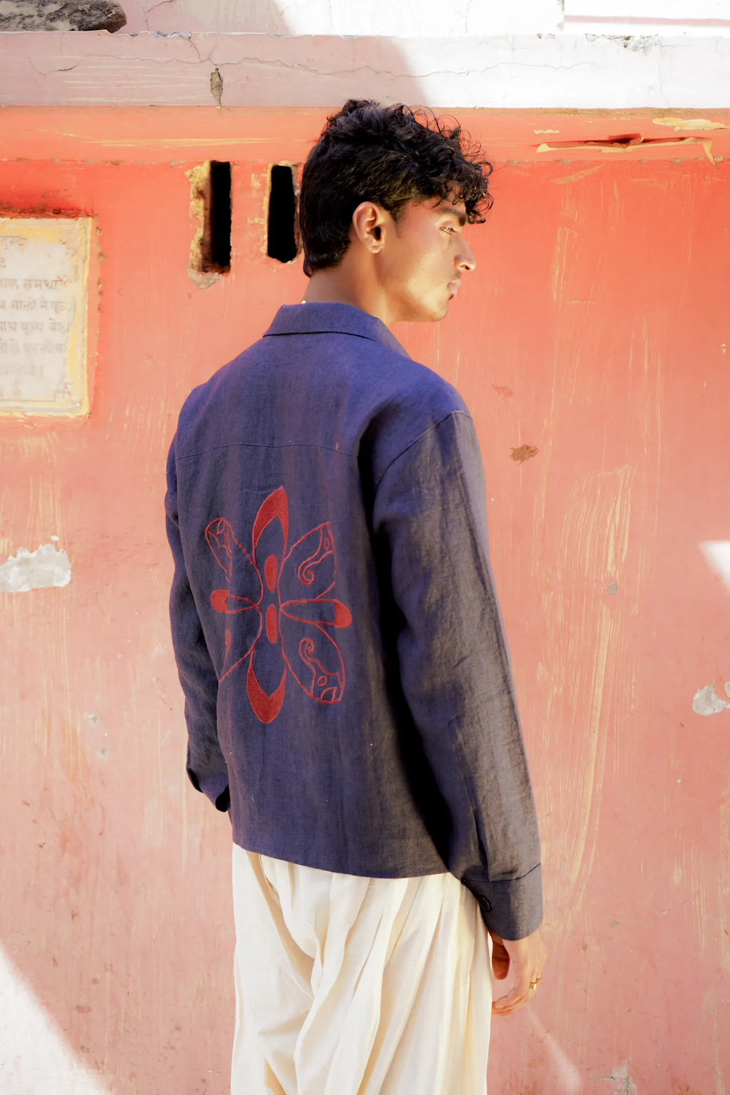 "Neelraag" Linen Over Shirt