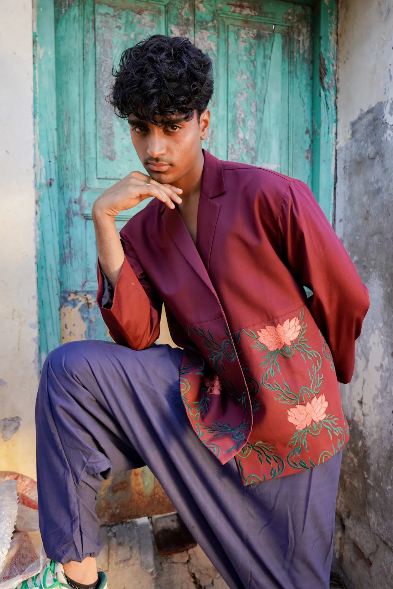 "Divya Bloom" Over shirt