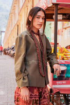 "Ananta" Linen Jacket