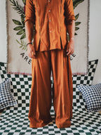 Ahi Linen Shirt & Prithvi Pants (Unisex Coord Set)
