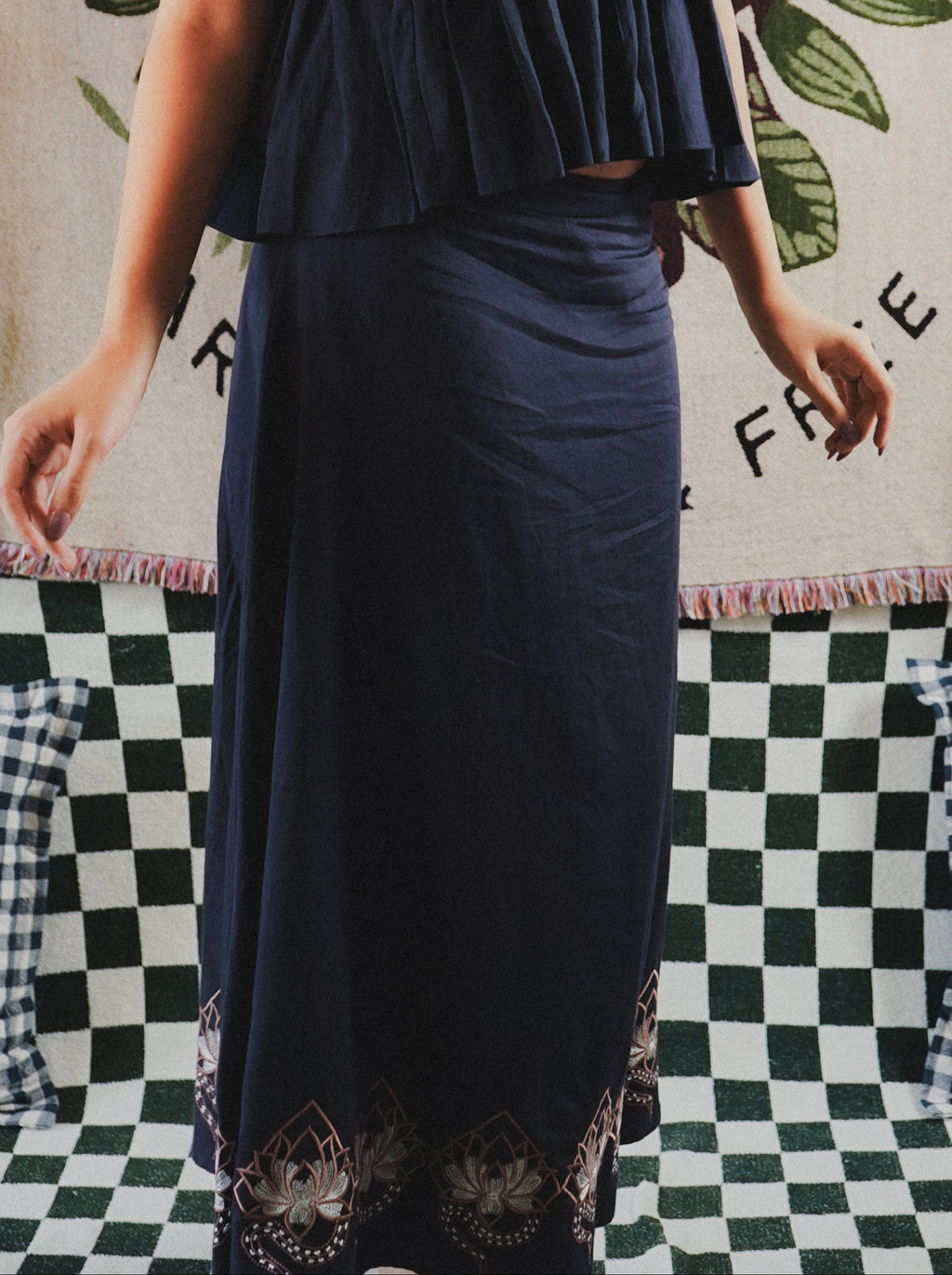 Embroidered MAYA  Skirt