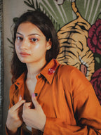 Ahi Linen Shirt & Prithvi Pants (Unisex Coord Set)