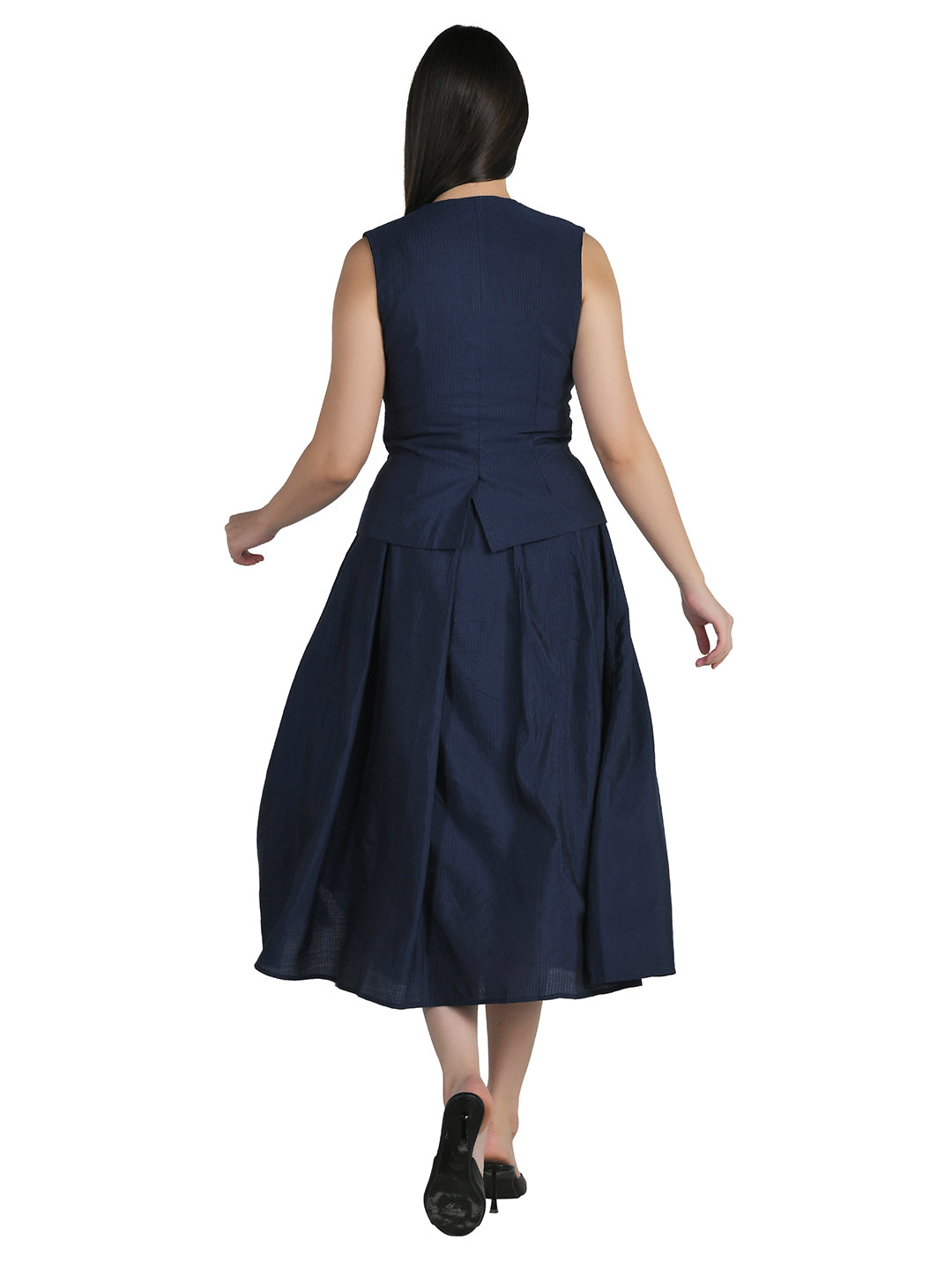 Box Pleated  Skirt