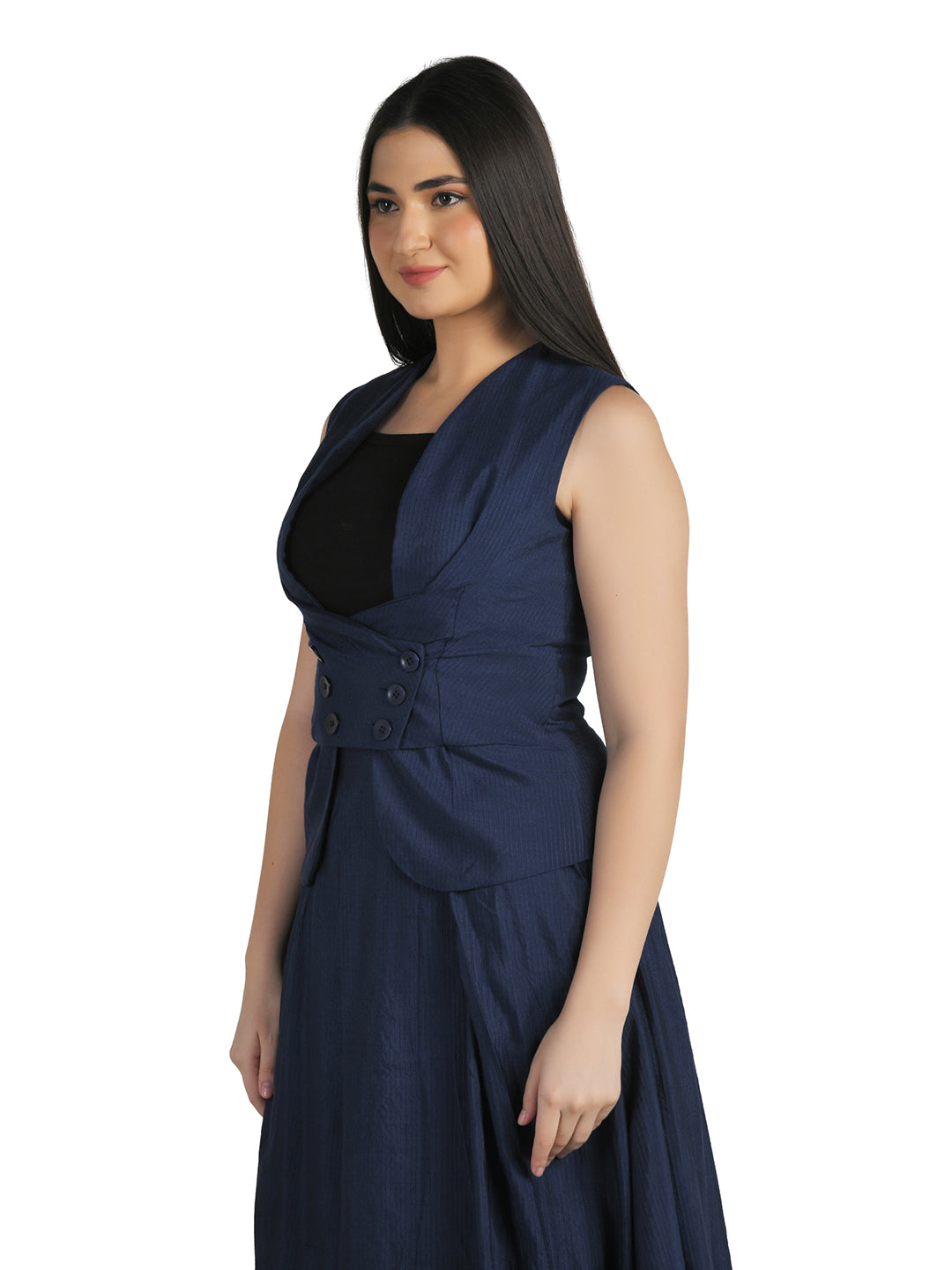 Banarasi Empire Waistcoat