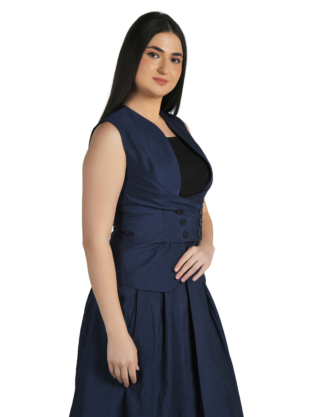Banarasi Empire Waistcoat