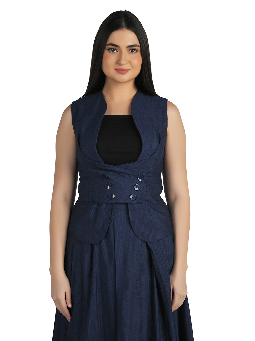 Banarasi Empire Waistcoat