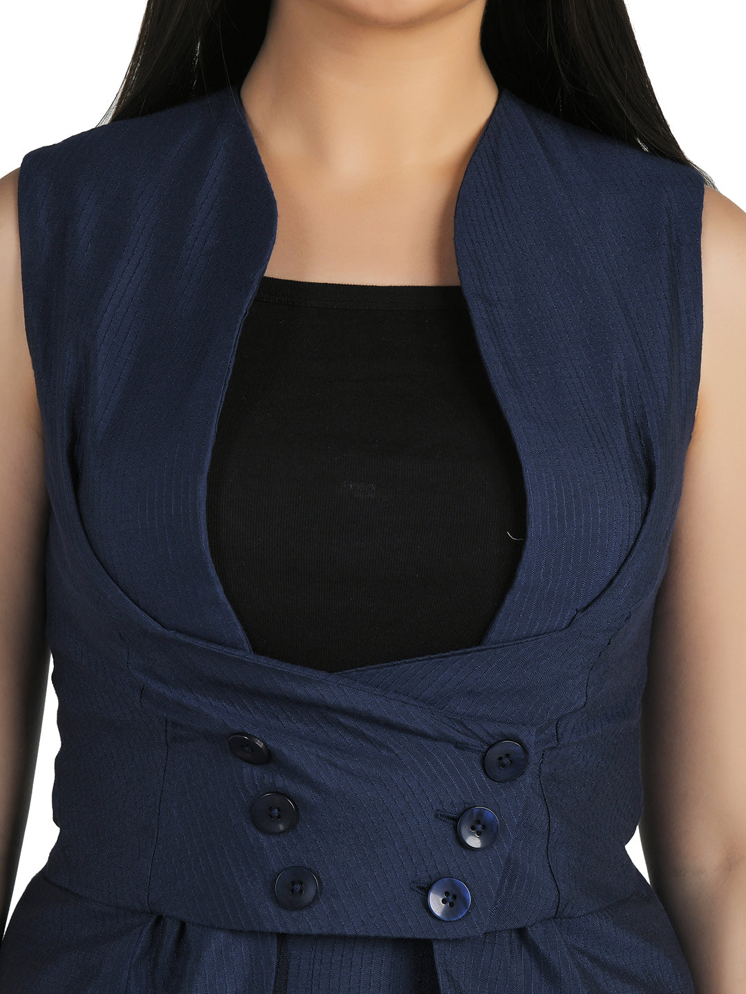 Empire Coordset Waistcoat & Pleated Skirt