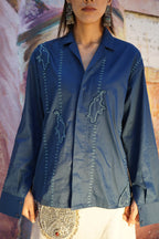 "Gajra" Applique Shirt