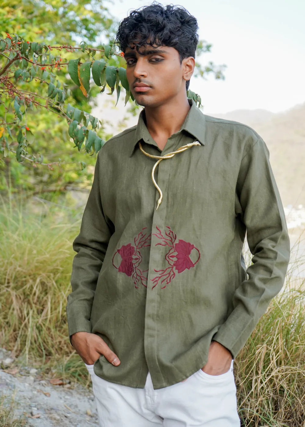 "Naksh" Linen Shirt