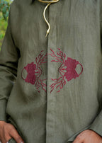 "Naksh" Linen Shirt