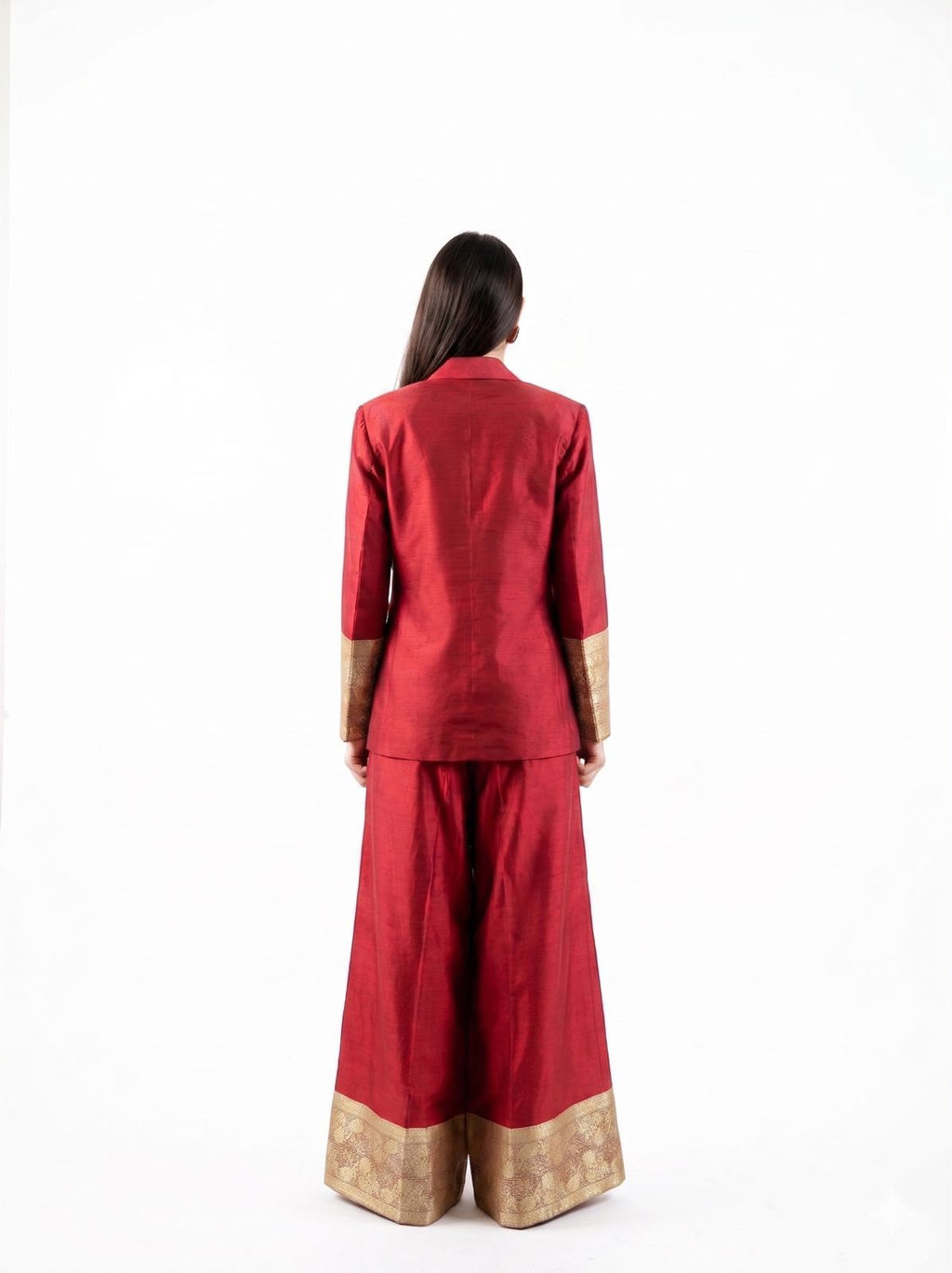 Tissue Silk  Coordinated  Set