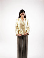 Pathani Silk Blazer(Dark)
