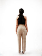 Khadi Silk  Tapered Trousers
