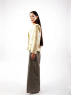 Pathani Silk Blazer(Dark)
