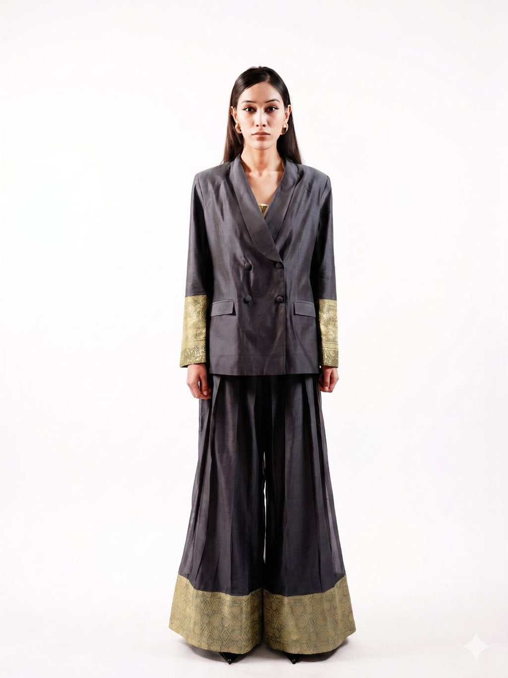Tissue Silk  Coordinated  Set